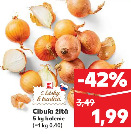 Cibuľa žltá čerstvá