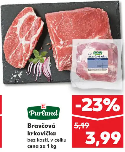 Purland Bravčová krkovička bez kosti