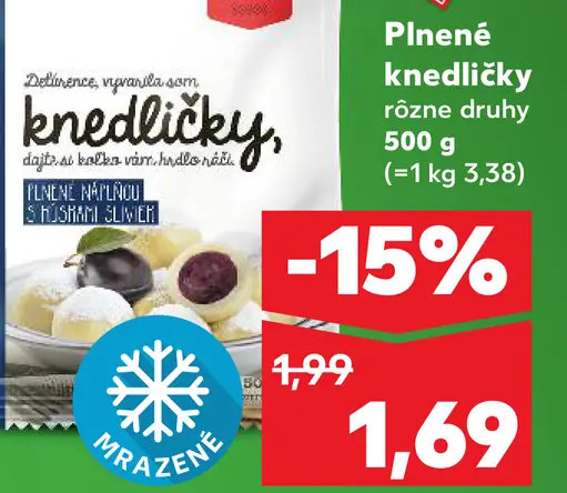 Stará mama plnené knedličky