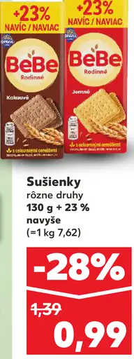 BeBe Rodinné sušienky