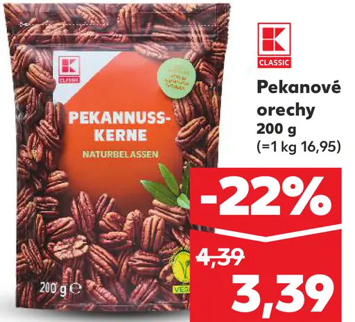 K-Classic Pekanové orechy