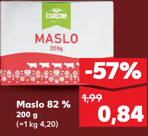 Rajo Lakto Free Delaktózované maslo