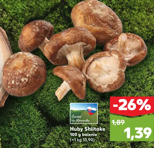 Huby Shiitake