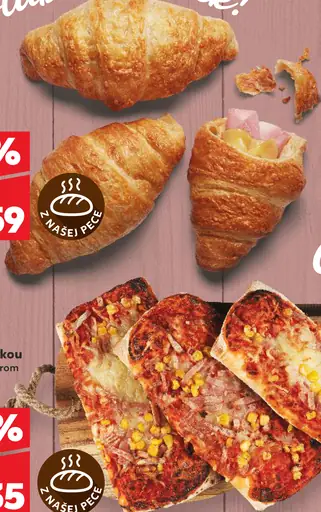 Croissant šunka - syr