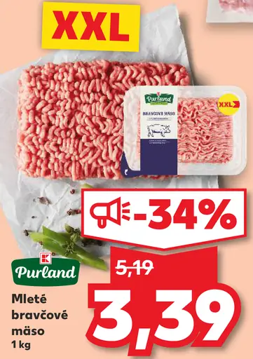 Purland Mleté bravčové mäso