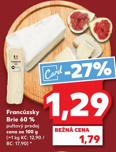 Francúzsky Brie 60 %