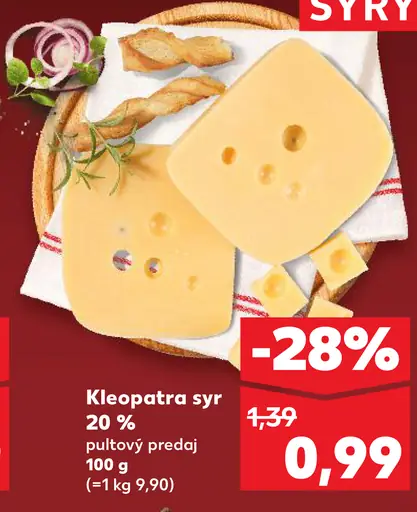 Kleopatra syr 20 %