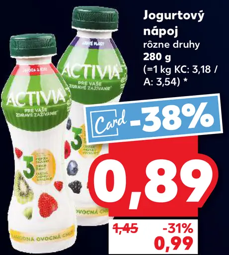 Activia Jogurtový nápoj