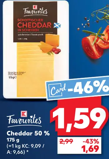 K-Classic Čedar 50 %