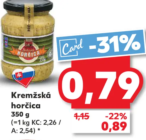 Otma Kremžská horčica