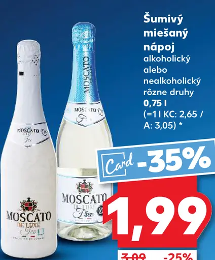 Moscato šumivé víno