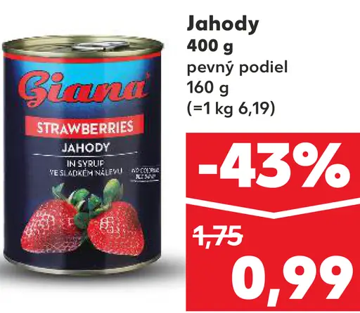 Ciana jahody v sladkom náleve