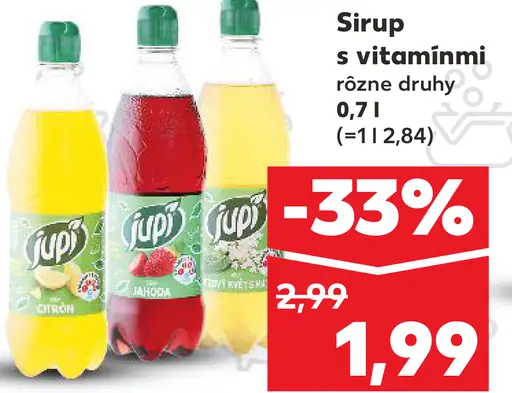 7Up sirup s vitamínmi