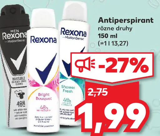 Rexona antiperspirant sprej