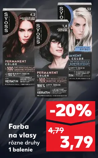 Syoss farba na vlasy