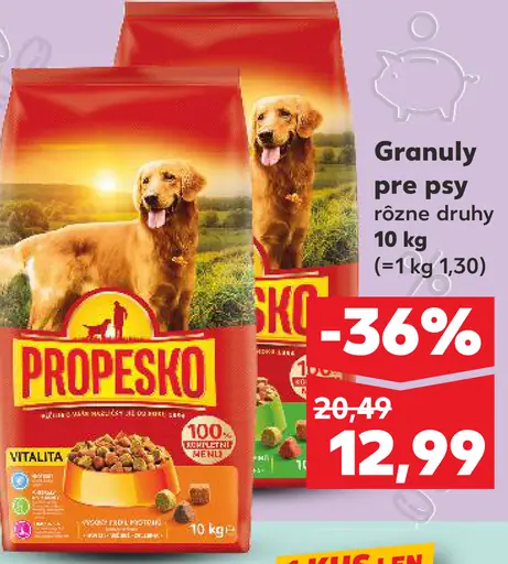 Propesko granuly pre psy rôzne druhy 10 kg