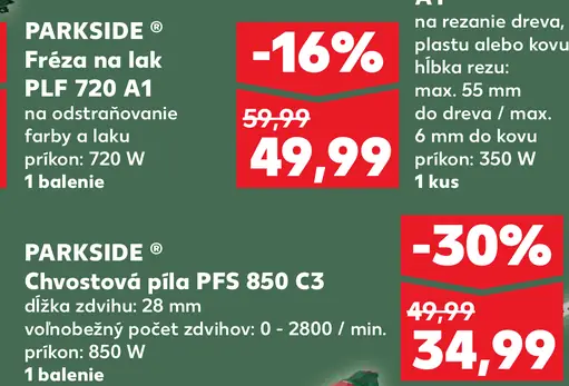 Parkside fréza na lak PLF 720 A1