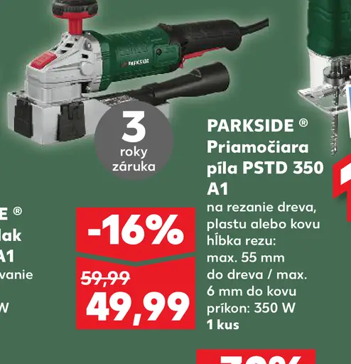 Parkside Priamočiara píla PSTD 350 A1