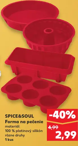 Spice&Soul forma na pečenie silikónová