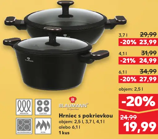 Blaumann Hrniec s pokrievkou