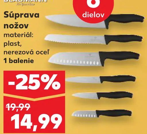 Blaumann súprava nožov