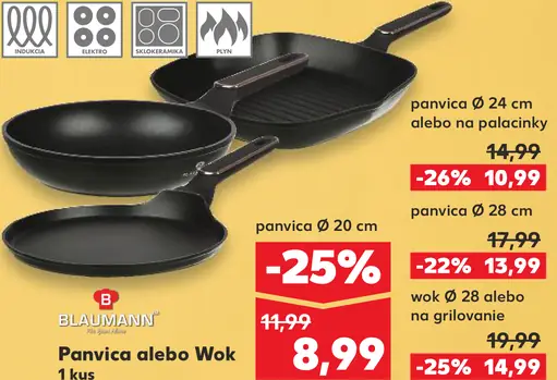 Blaumann panvica alebo wok