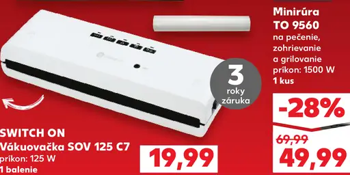 Switch On Vákuovačka SOV 125 C7