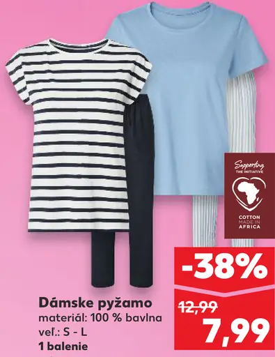 Dámske pyžamo