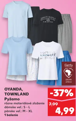OYANDA, TOWNLAND Pyžamo dámske