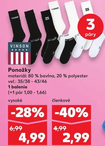 Vinson ponožky vysoké