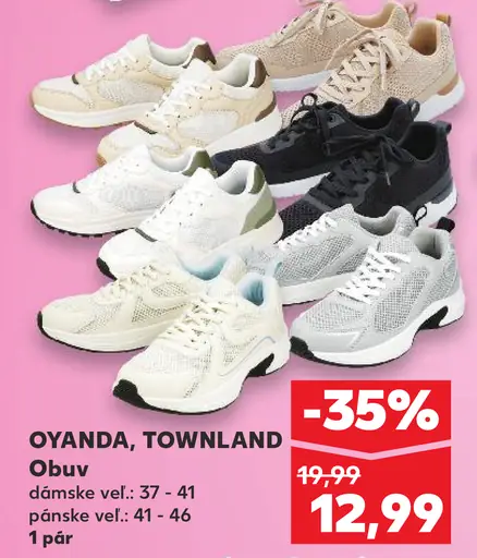 Oyanda, Townland dámska a pánska obuv