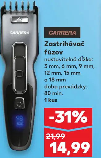 Carrera zastrihávač fúzov