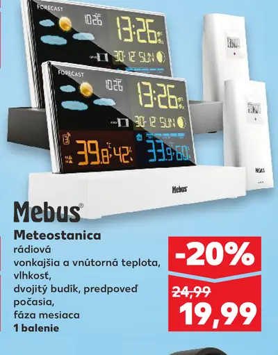 Mebus meteostanica rádiová