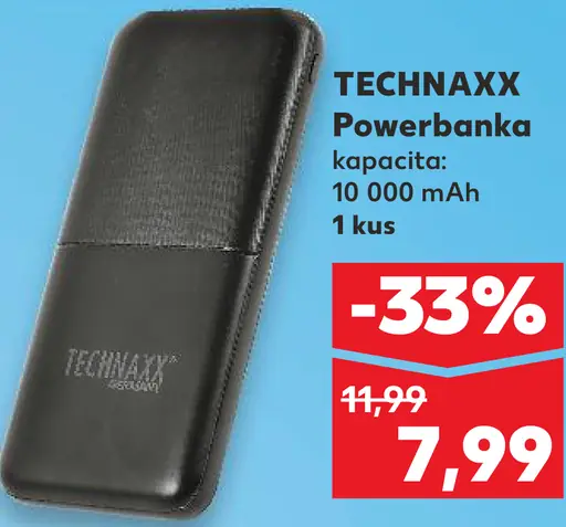 Technaxx powerbanka 10 000 mAh