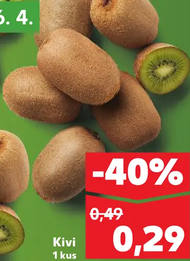 Kivi kusové čerstvé ovocie