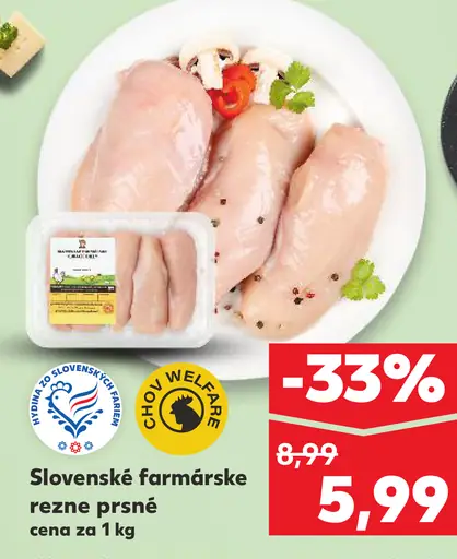 Slovenské farmárske rezne prsn é