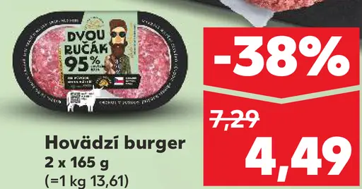 Hovädzí burger