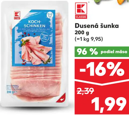K-Classic Koch Schinken dusená šunka