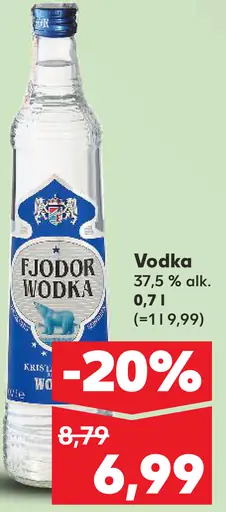 Fjodor vodka 37,5 %