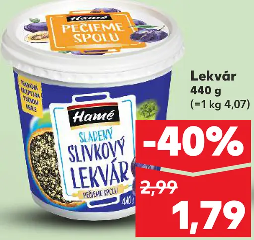 Hamé slivkový lekvár