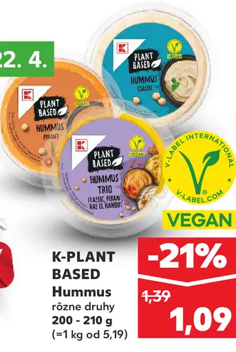 K-Classic K-Plant Based hummus