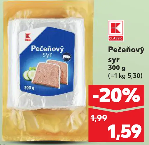 K-Classic Pečeňový syr