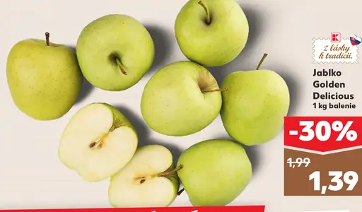 Jablko Golden Delicious