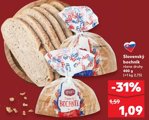 Slovenský bochník chlieb
