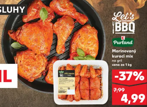 Purland Kurací mix na gril marinované