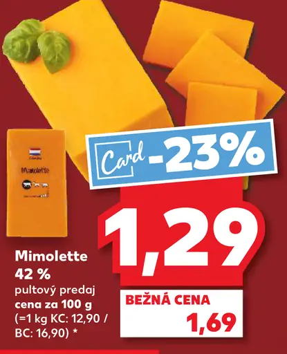 Mimolette 42 % syr