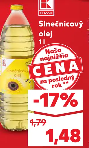 Slnečnicový olej