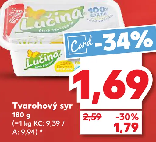 LUČINA Tvarohový syr