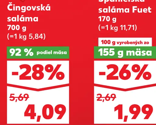 Mecom Čingovská saláma