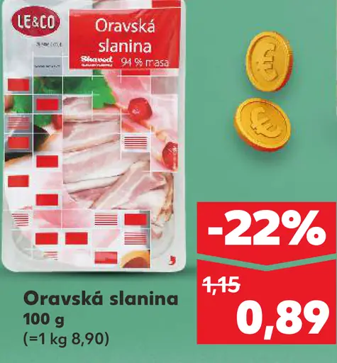Le&Co Oravská slanina
